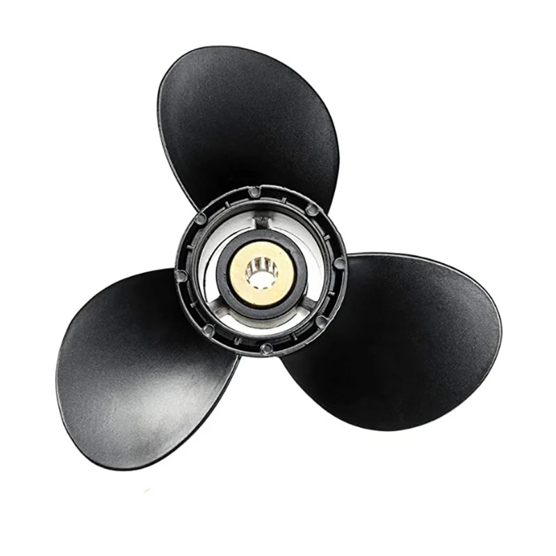 Пропеллер для 15-лошадиных кораблей и яхт подходит лодочных двигателей Suzuki 15 HP