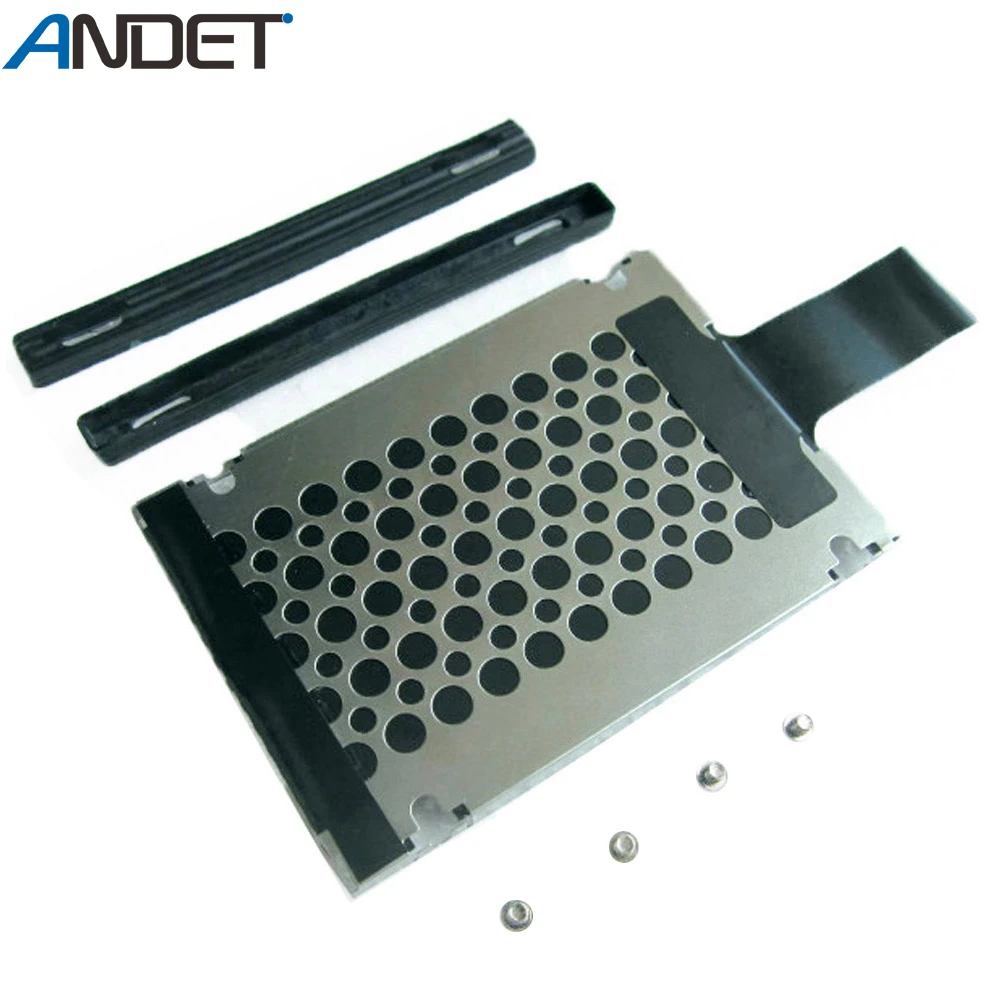 

New for Lenovo ThinkPad X220 X230 X220T X230T T420S T430S Hard Disk Drive HDD Caddy Cover Rubber Rails W/Screws 7MM 04W1716