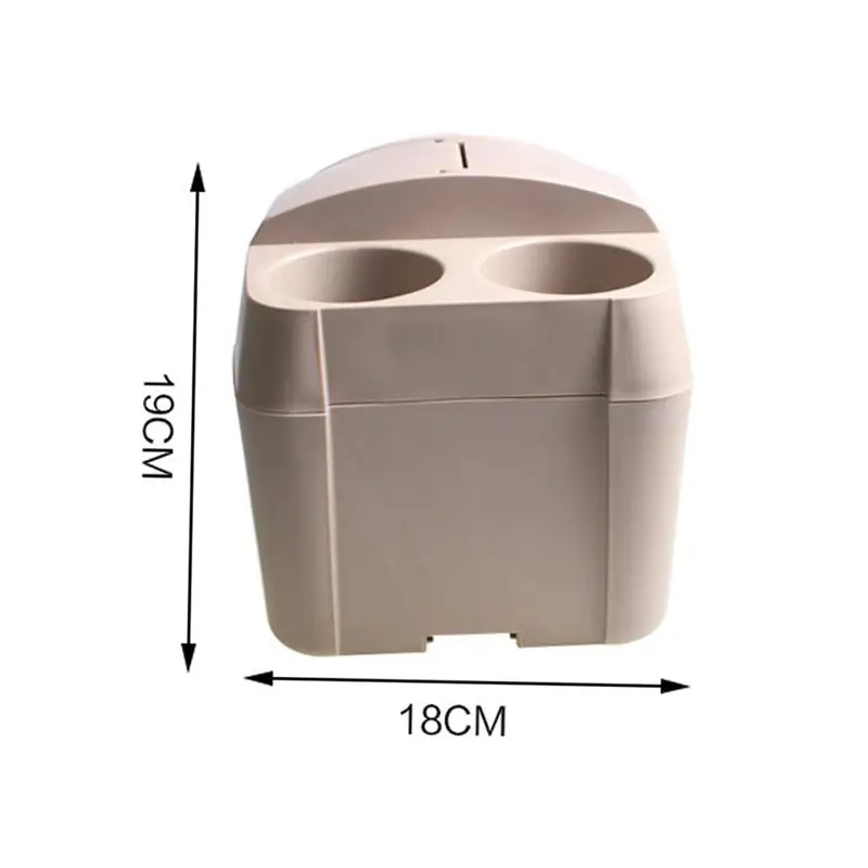 Универсальный поднос для мусорного бака с держателем чашки портативный