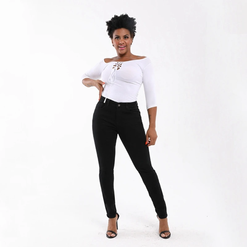 Джинсы для женщин джинсы мам со средней посадкой женские высокоэластичные