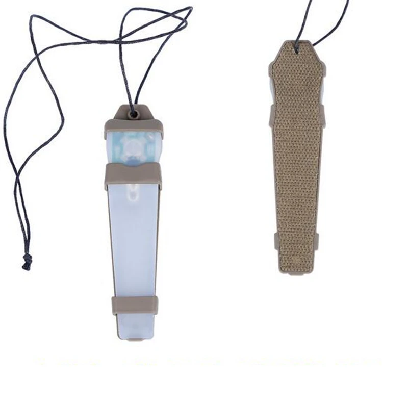 Тактический сигнальный светильник на липучке флеш шлем с распознаванием