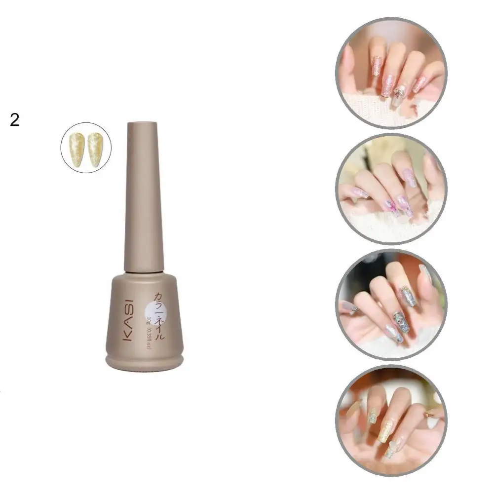 

Easy to Operate 10g Vintage Sparkling Glitter Nail Polish Exquisite Nail Art Polish Delicate for Women