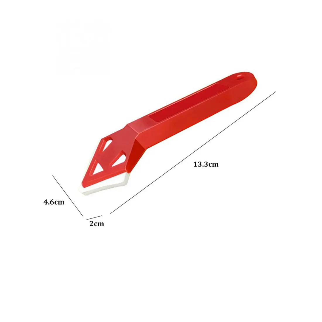 

2Pcs/Set Silicone Glass Cement Scraper Tool Caulking Sealant Finishing Grout Floor Cleaning Tile Dirt Tool Spatula Glue Shovel