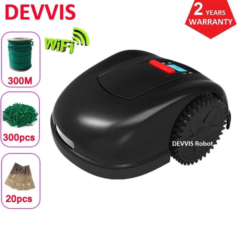 Автоматическая зарядка умная роботизированная газонокосилка садовая E1600 300m