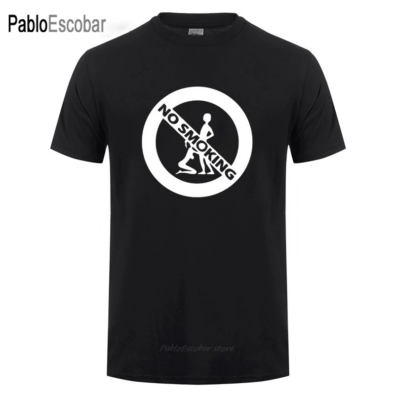 Мужская футболка с принтом не курить для мальчиков и девочек летние топы