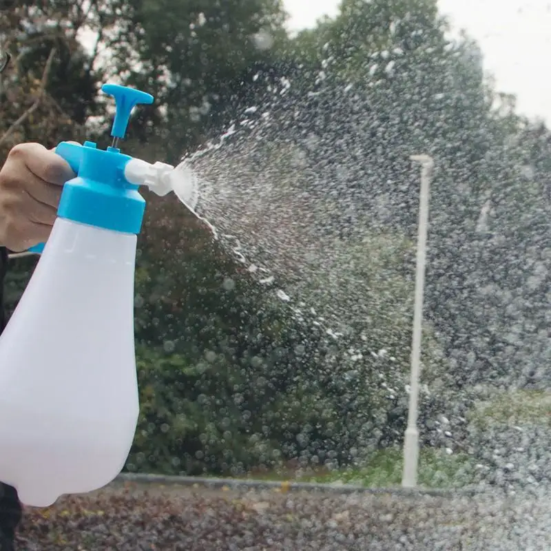 

1.8l Car Washer Foam Sprayer High Pressure Automobile Detergent Foaming Cleaning Care Tool Garden Water Sprayer