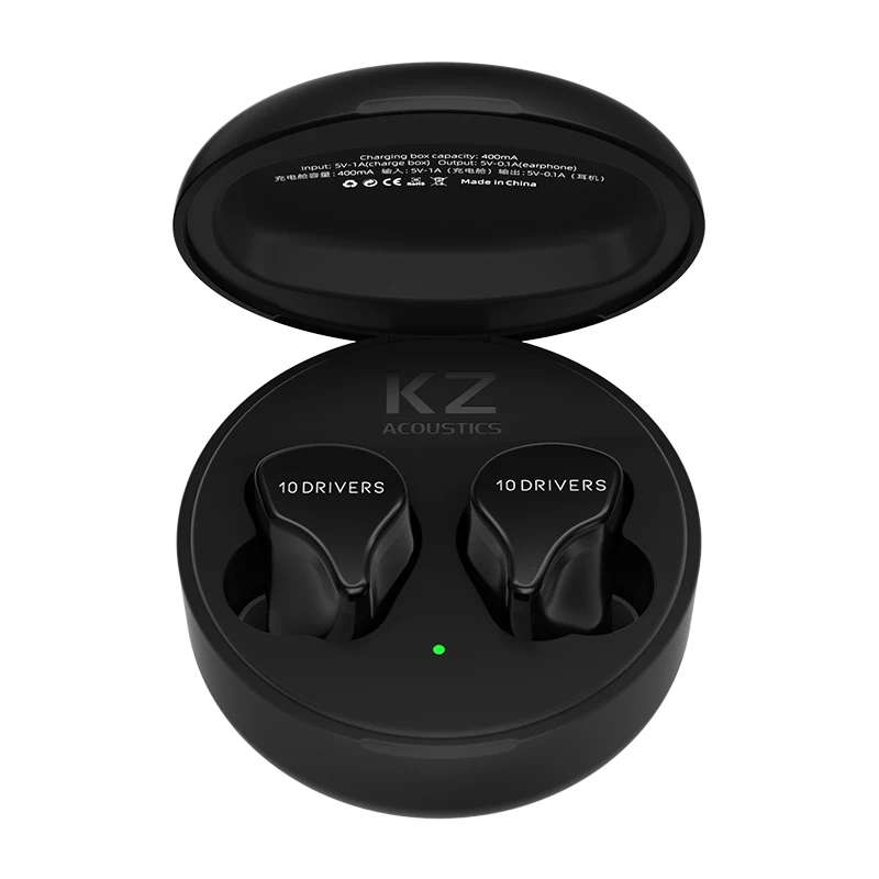 

Новинка KZ VX10 1DD + 4BA TWS Гибридный блок 5,2 Bluetooth беспроводные наушники-вкладыши с сенсорным управлением спортивная Гарнитура KZ Z3 Z1 S2 ZAX SKS