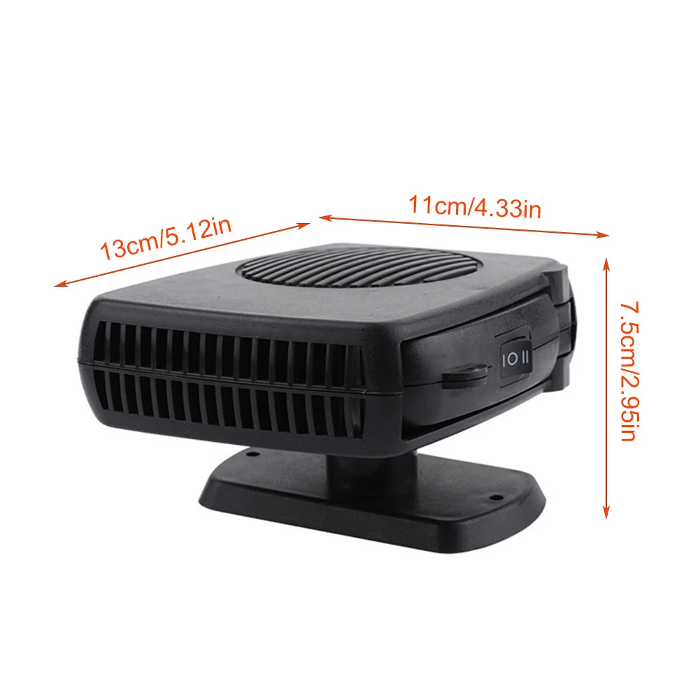 

Portable Auto Car Heater Heating Defroster Electric Fan Heater Heating Windshield Defroster demister 12V/24V Car Accessories