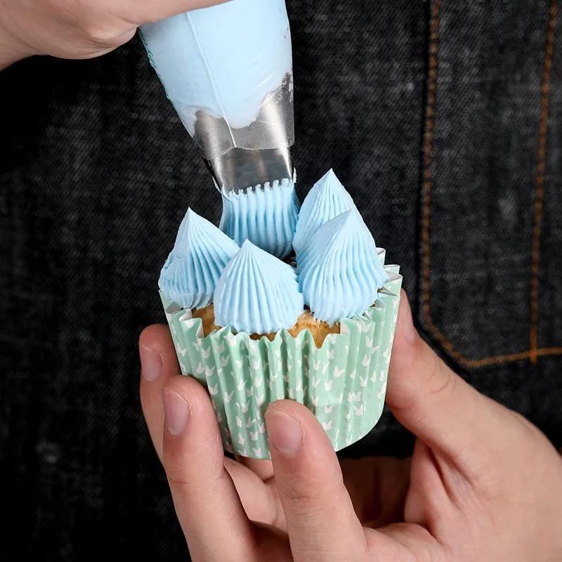 Новые туфли с квадратными 3 шт./компл. Нержавеющая сталь Кондитерские насадки для