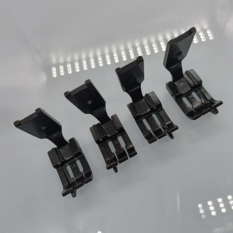Q X YUN швейная машина двойная игла прижимная лапка с ножом S570R 1/4*1/32 S570L | Дом и сад
