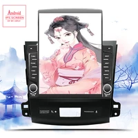android 10 0 car gps dvd player for mitsubishi outlander xl 2005 2011 with car radio multimedia video and navigation head unit