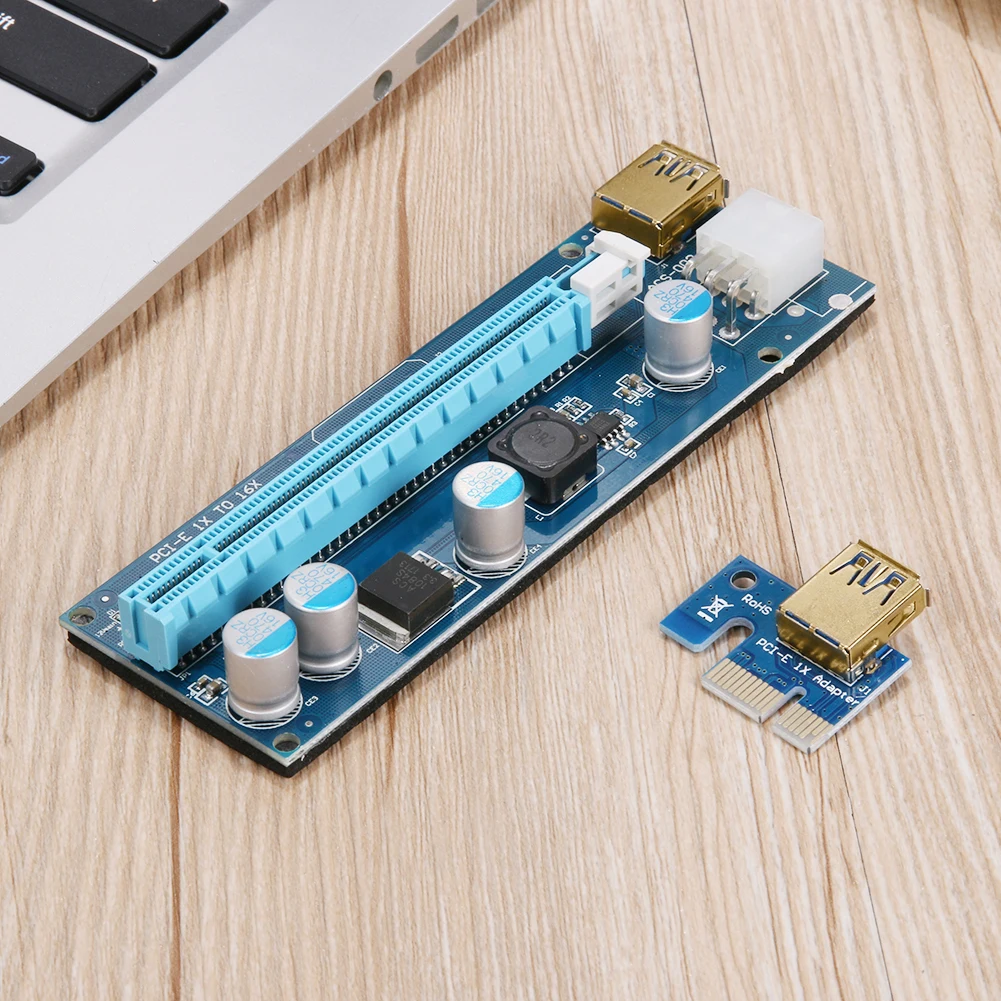 Райзер-карта PCI-E с кабелем USB 3 0 1X до 16X | Компьютеры и офис