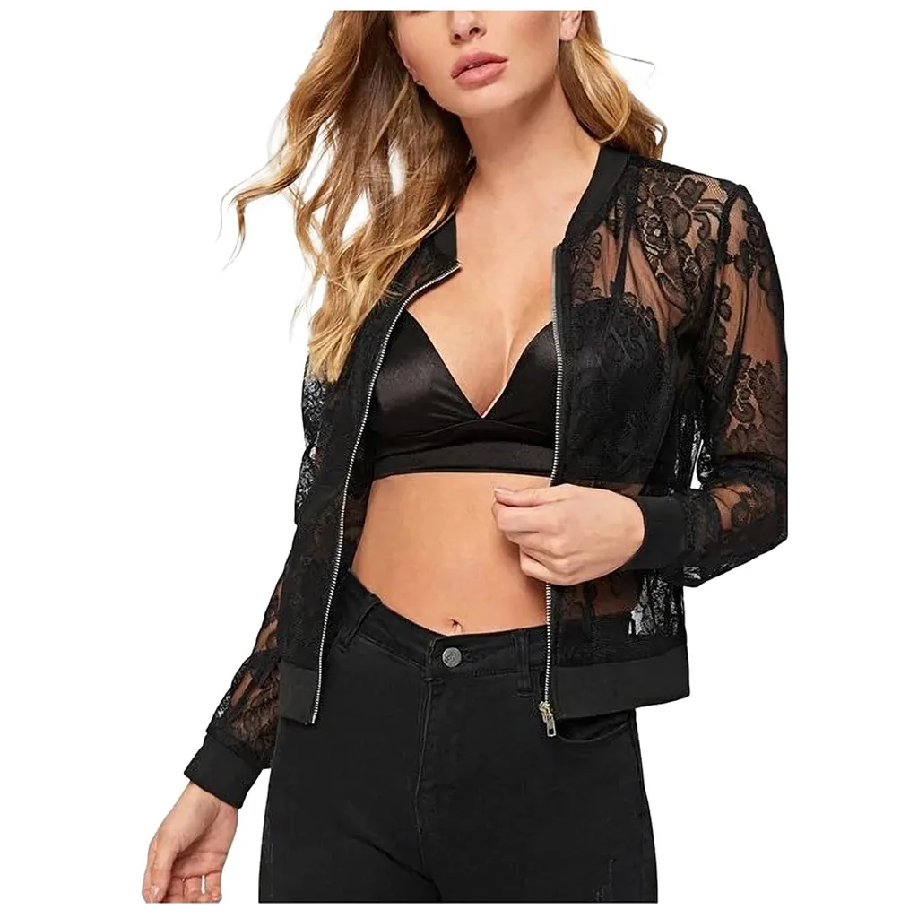 Женский короткий пиджак с длинным рукавом повседневный облегающий однотонный в