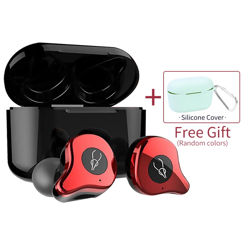 Martha Red Sabbat E12 Ultra QCC3020 TWS Bluetooth 5,0 наушники стерео беспроводные наушники-вкладыши шумоподавление Беспроводная зарядка - Цвет: Martha Red