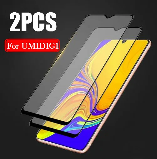1 2 шт. закаленное стекло с полным покрытием для UMIDIGI S3 A5 Pro Защитное экрана Umi A5pro S3pro