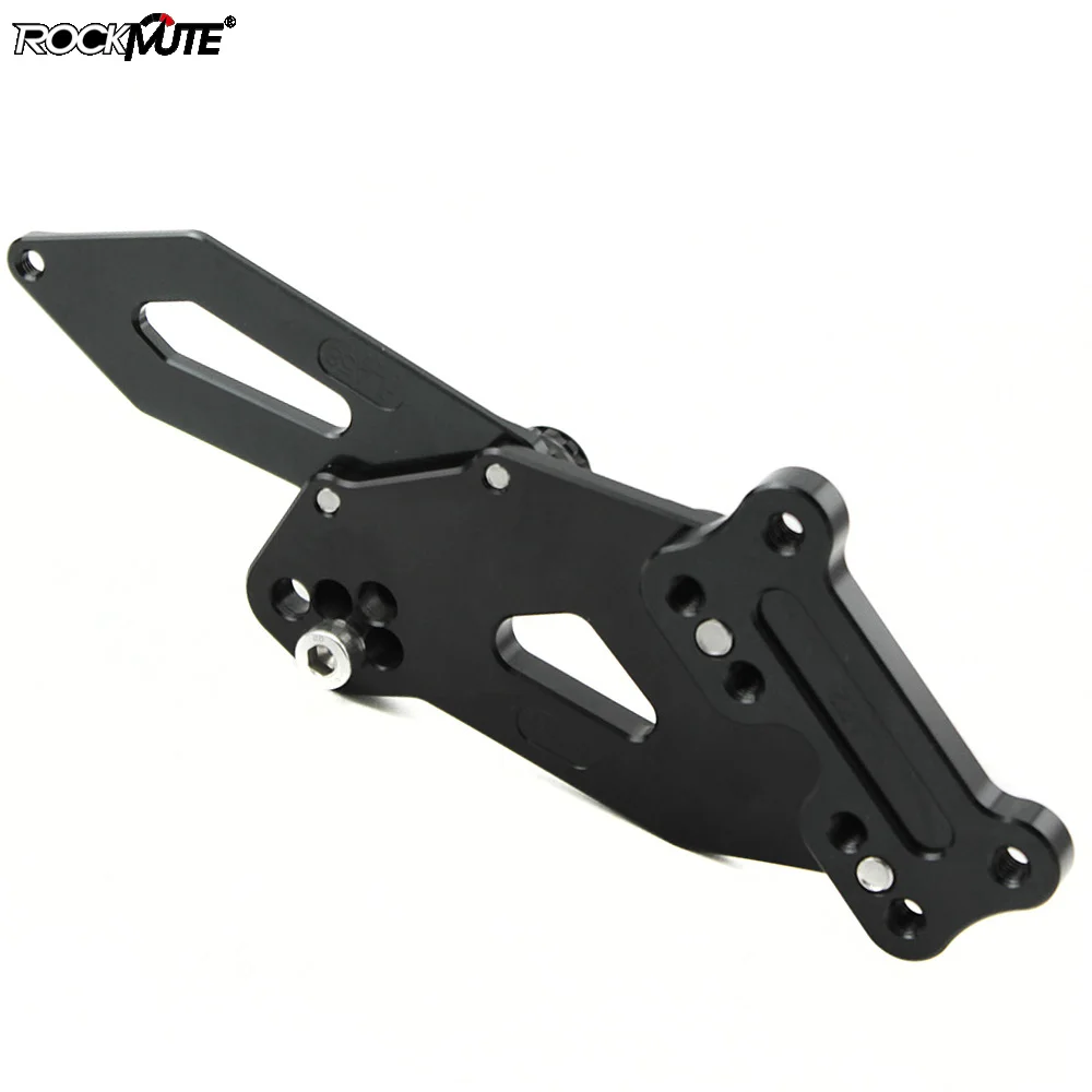 CNC алюминиевый мотоцикл Регулируемый Rearset задний Набор Подножки педаль Подножка