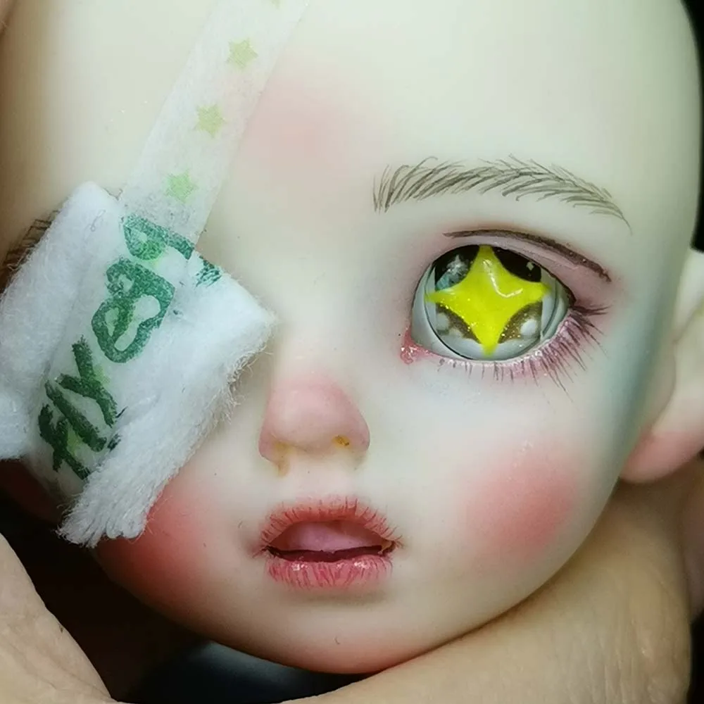 Мультфильм Звездные глаза Minifee Paola Reina куклы желтые 12 мм 14 22 20 dollfie dream кукла mdd