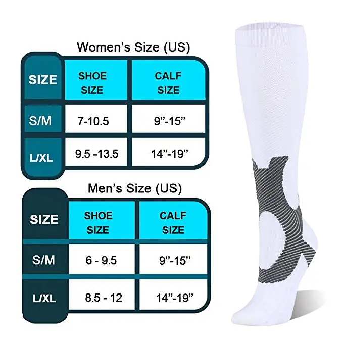 

Compression Socks For Anti Fatigue Medical Varicose Veins Nylon Medical Nursing Stockings Fit For Sports Black compression Socks