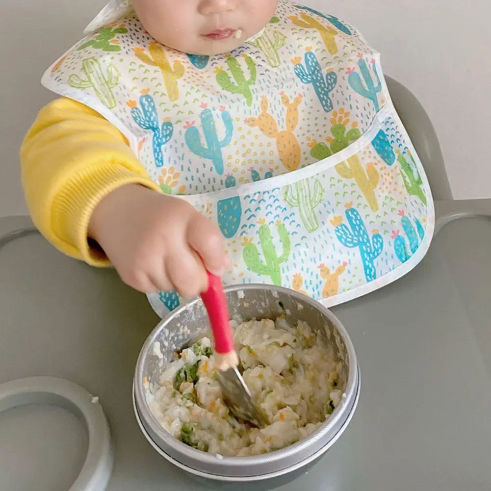 Детский хлопковый нагрудник новинка 2021 красочное Слюнявчики с мультяшным