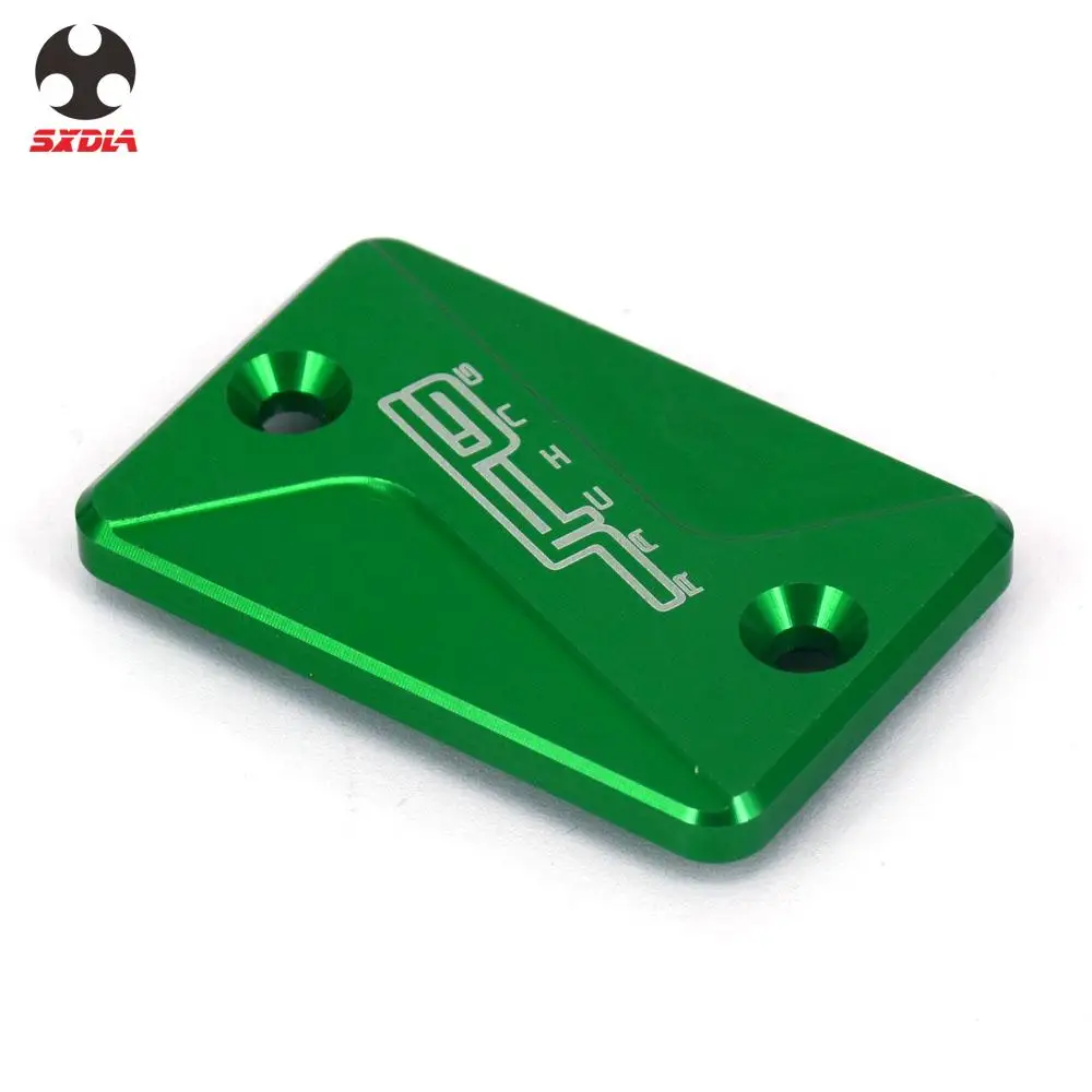 Мотоцикл CNC передний тормозной резервуар крышки для KAWASAKI KSR50 KSR80 KSR110 KDX KLX 125 220 250 150S