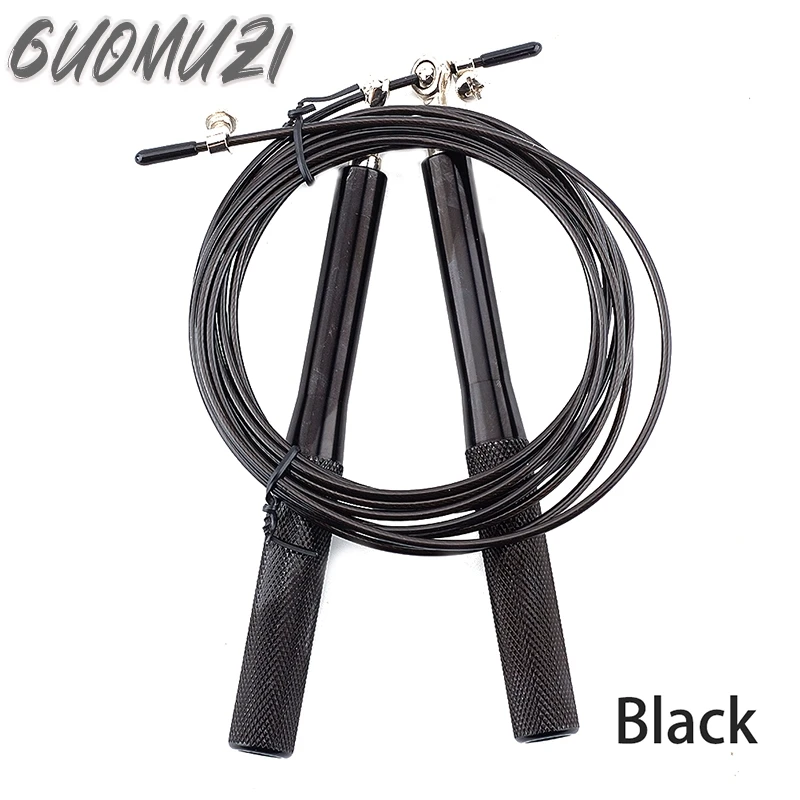 

Jump Rope Fitness Excercise Light Bearing Skipping Ropes Metal Speed Crossfit Gym Training Workout Gear Accessories