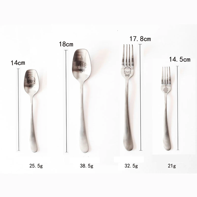 Столовые приборы ложка с длинной ручкой & Forks набор посуды многоразовая из