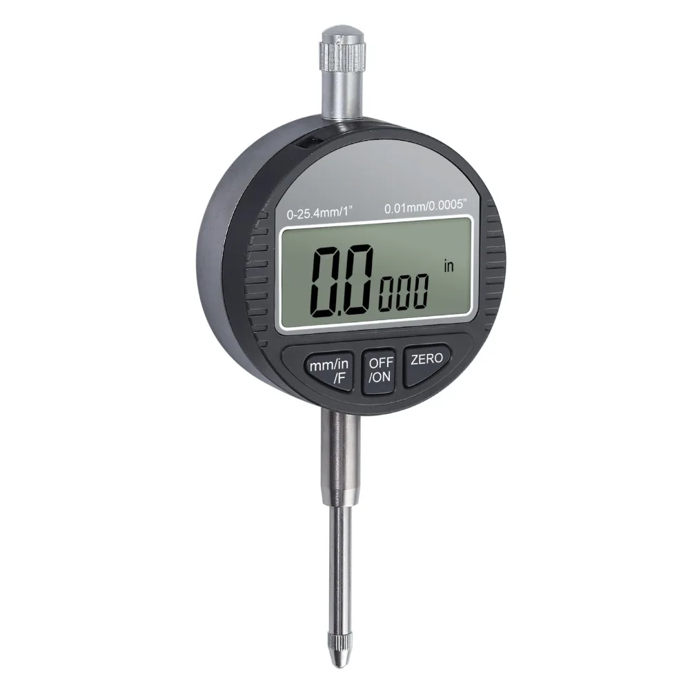 Neoteck DTI Индикатор цифрового набора с фракциями/дюйм/метрический цифровой термометр индикатор винт, болт, гайка 0-25,4 мм/1 ''индикатор циферблата
