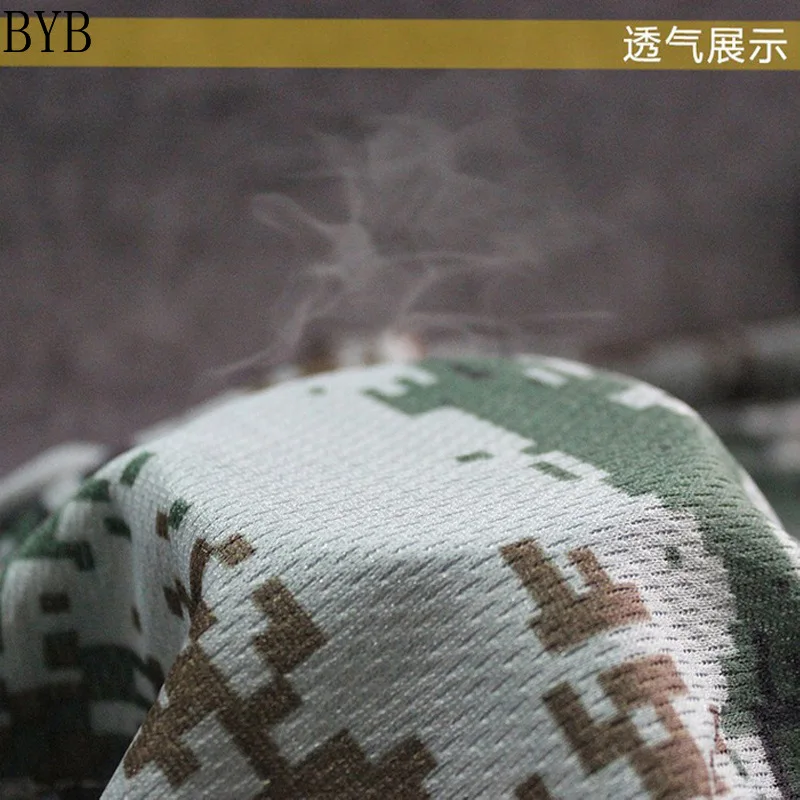 Мужская армейская Военная униформа тактическая футболка для фитнеса спортивная