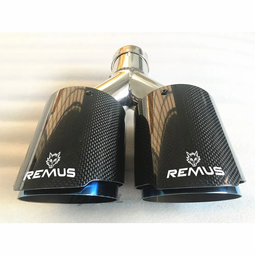 Наконечник для модификации автомобильной выхлопной трубы из углеродного