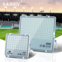 2022 new ultra thin 30w 50w 100w 200w led flood light coolwarm white floodlights ip66 outdoor lighting for street square