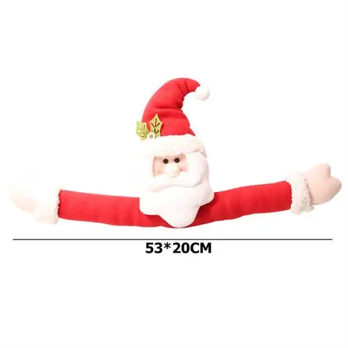 Santa Claus B Рождественская Пряжка для штор, украшения для дома, принадлежности Санта Клауса, декор окна, рождественский подарок для рождественского декора - Цвет: Santa Claus B