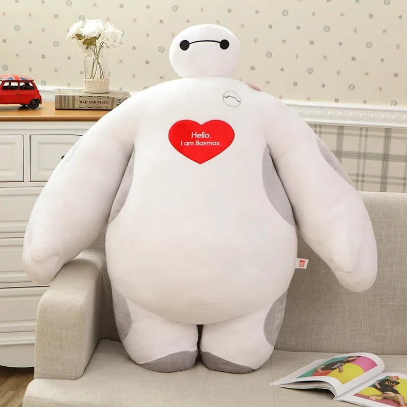 [Забавный] Большой размер 60 см ~ 180 love Big Hero 6 супер любящее сердце Baymax мягкая