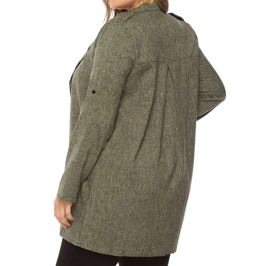 Новинка 2019 женская модная однотонная зимняя повседневная куртка кардиган