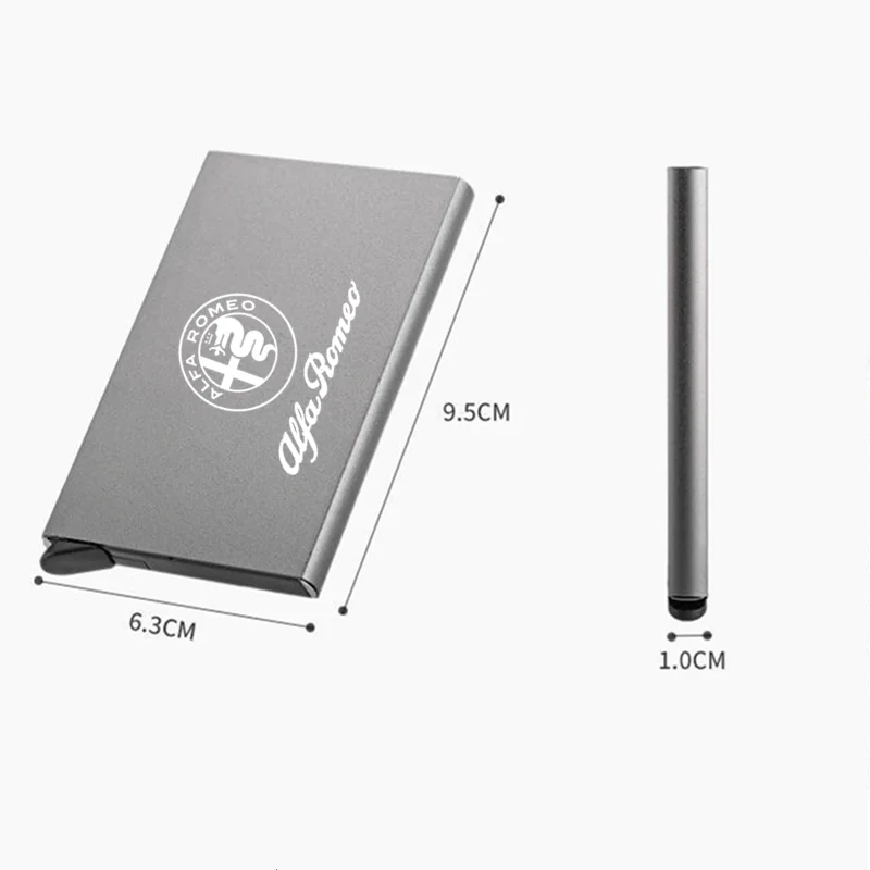 Защита от кражи RFID кредитной держатель для карт тонкий ID карты Чехол считать