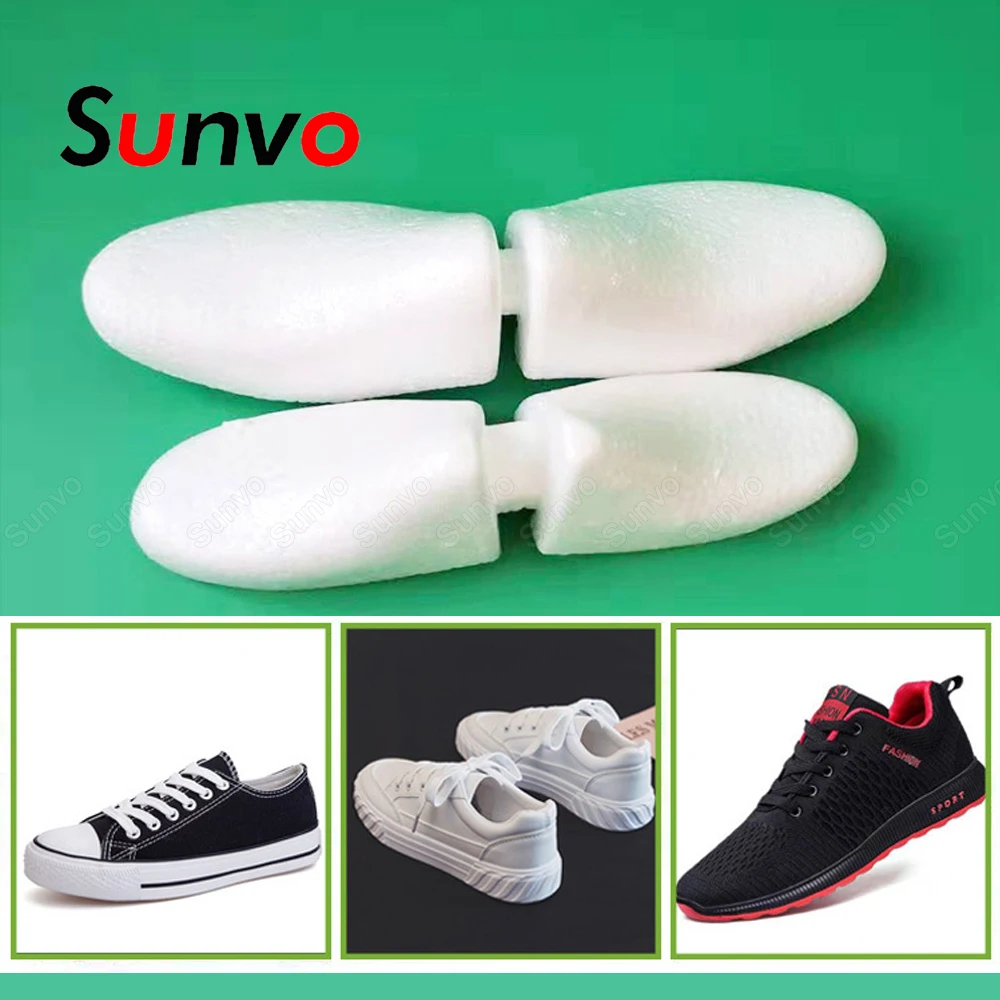 

Sunvo Foam Shoe Trees for Men Women Shoes Organizers Expander Mold Holders Boots Tensioner Shoe Shape Support Stretcher Keeper