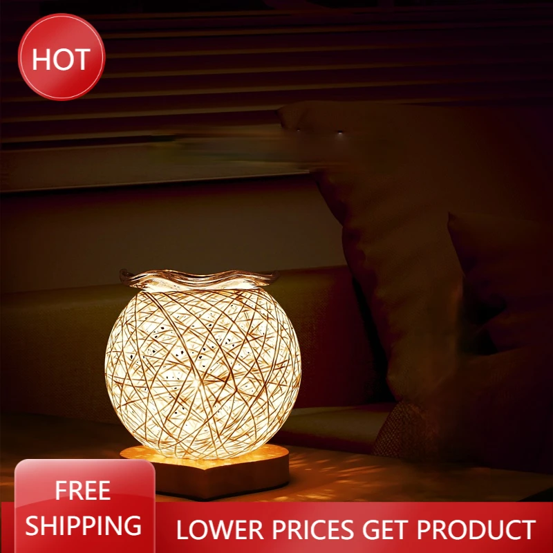 

Electric Incense Burner Lamp House Unique Decoration Essential Oil Burner Incense Vessel Incensario Apartment Essentials AA50XX