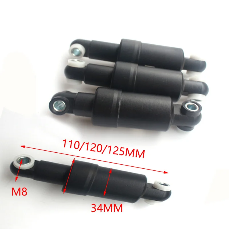 

110mm 120mm 125mm 750lbs Shock Absorber Suspension For folding scooter E-Bike Mini Electric Bike 49cc pocket bike