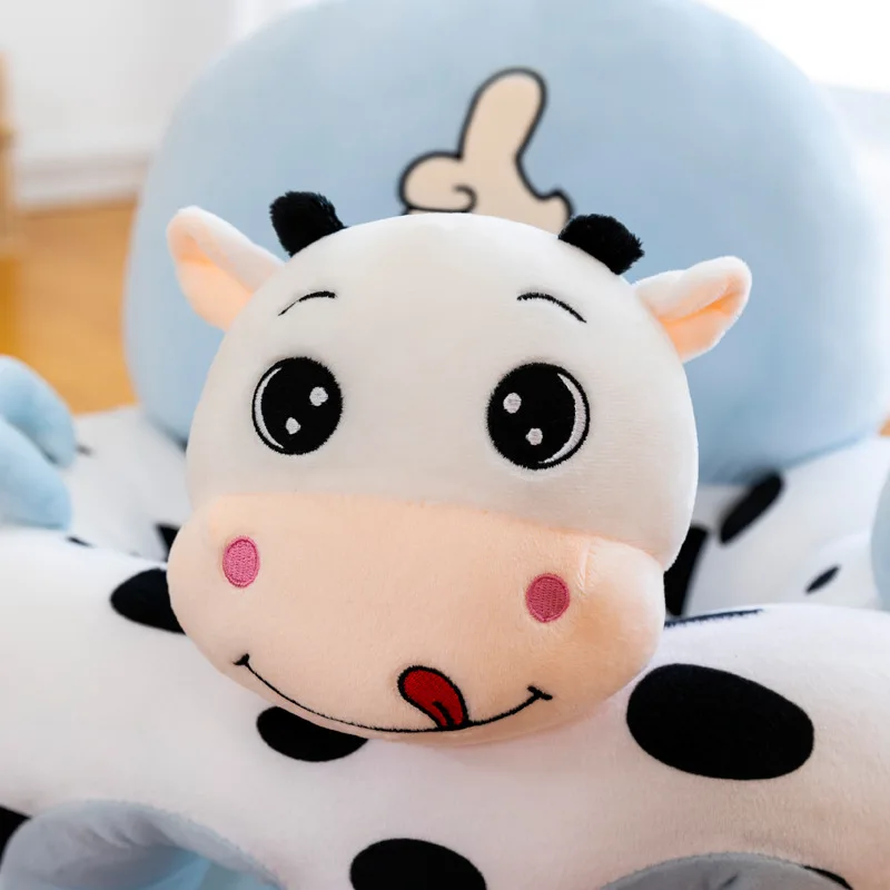 Детское сиденье плюшевые игрушки мультяшный детский обеденный стул безопасный