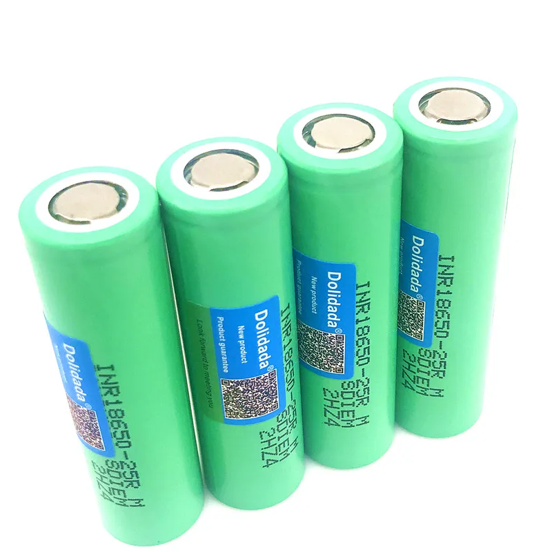 

20PCS Original forSamsung 3.6V 18650 2500mah INR18650 25R 2500mah 20A battery scrapping lithium batteries screwdriver flashlight