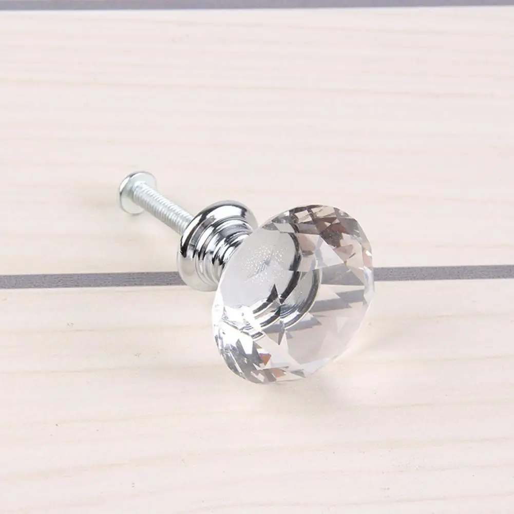 Ручки из хрустального стекла в форме алмаза|Ручки шкафа| |