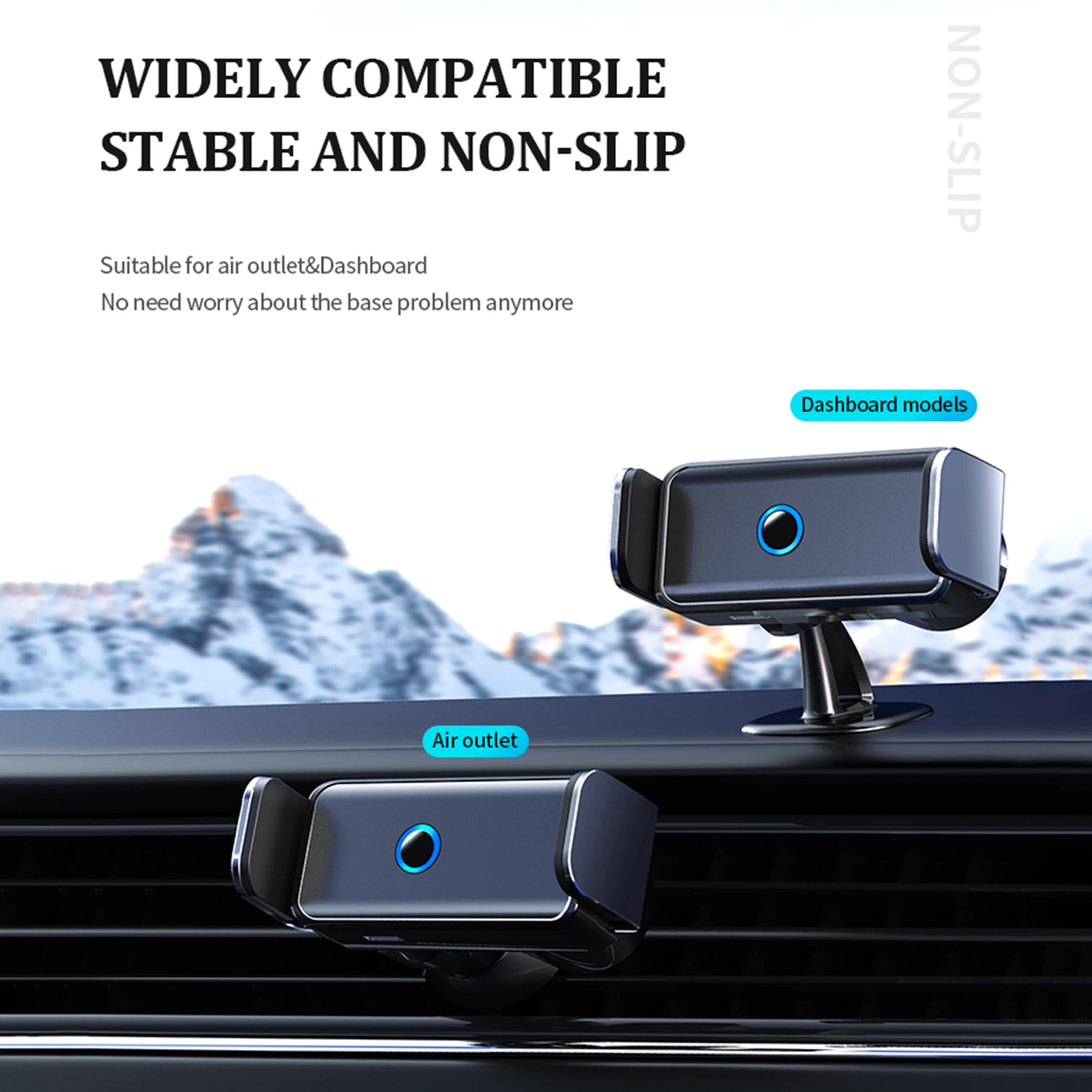 car smart electric locking mobile phone support holder for iphone xiaomi air vent clip stand auto induction mount bracket free global shipping