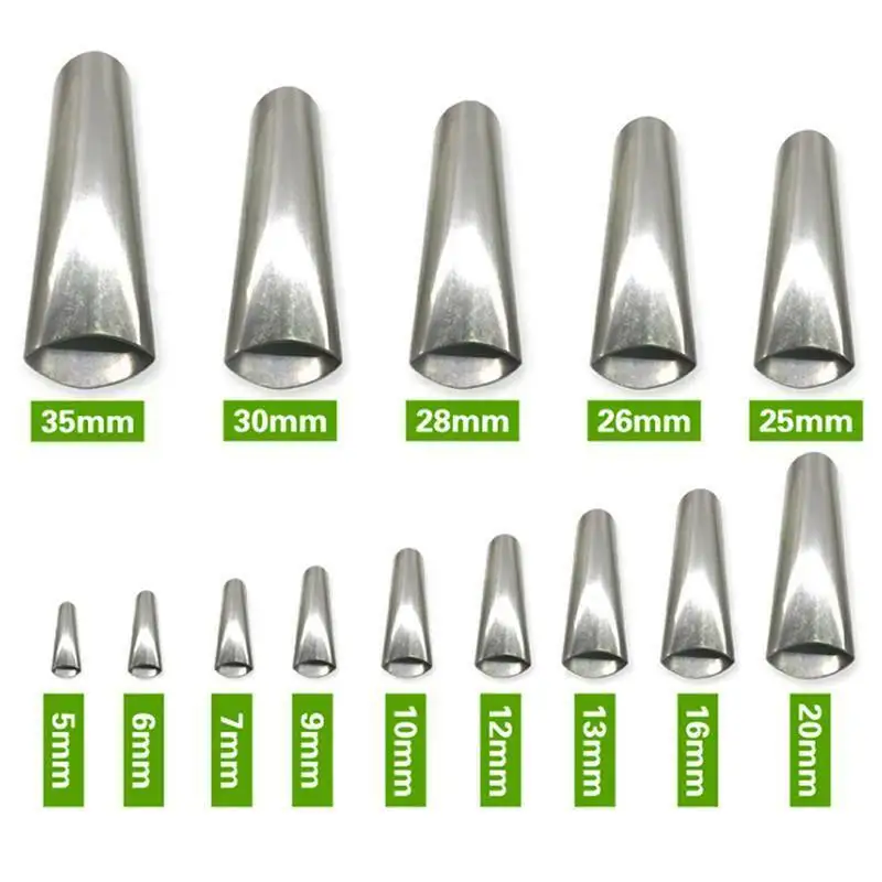 

14pcs/Set Sealing Nozzle Stainless Steel Caulking Rust-resistant Bathroom Tank