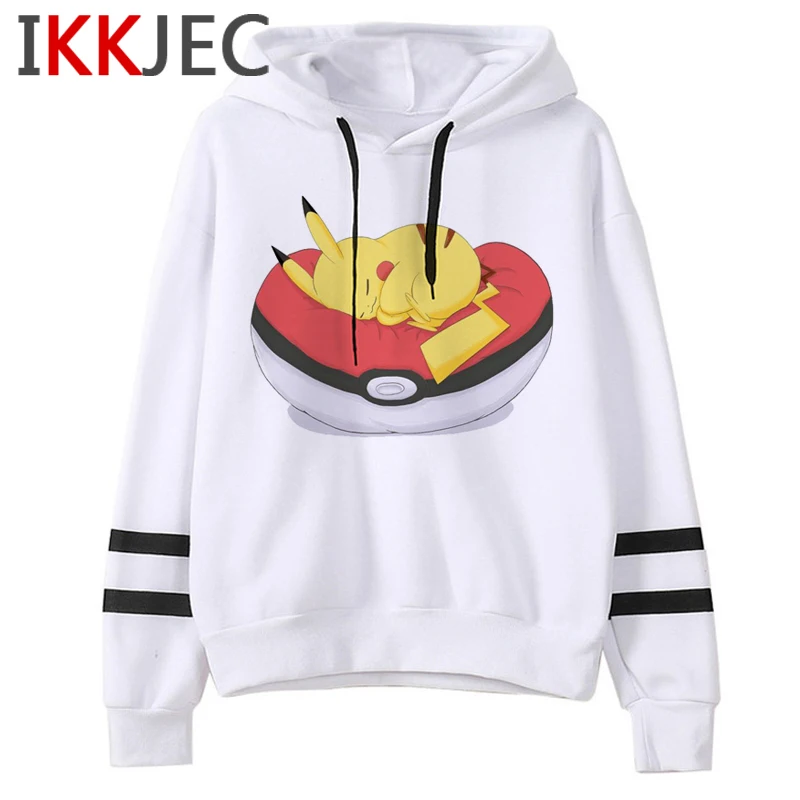 Pokemon Go, забавные теплые толстовки с героями мультфильмов, мужские/wo, милые Пикачу, японское аниме, толстовки, модные, 90 s, Steetwear, худи для мужчин/женщин - Цвет: 2126