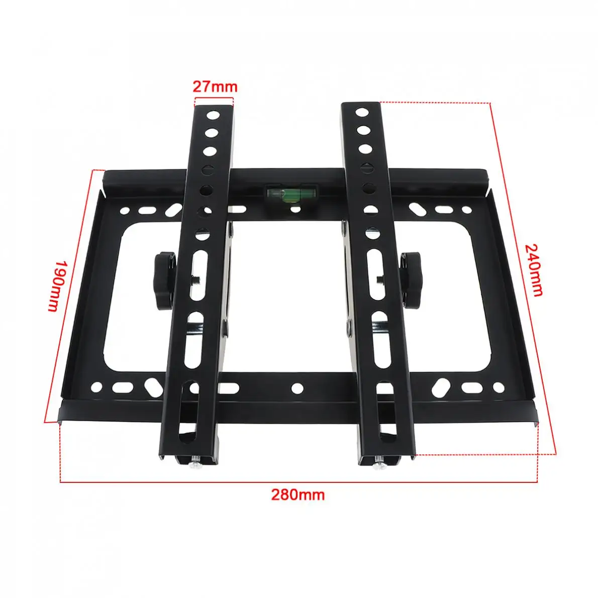Универсальный 45 кг регулируемый настенный кронштейн для телевизора плоская