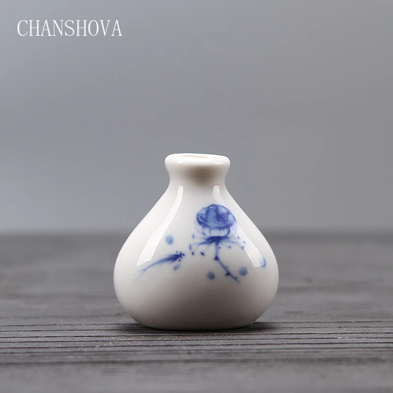 Китайские керамические вазы CHANSHOVA для цветов офисный декор аксессуары украшения