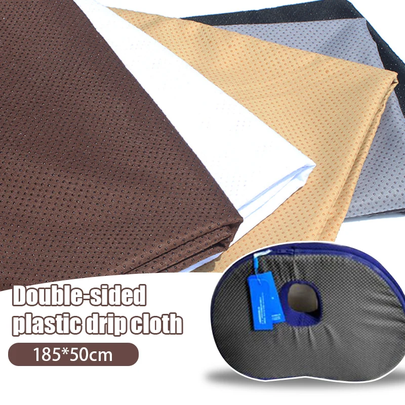 Двухсторонний виниловый Противоскользящий Тканевый Резиновый коврик в горошек 50x185 см, противоскользящий тканевый коврик для коврового покрытия, дверного коврика, подошвы, коврика