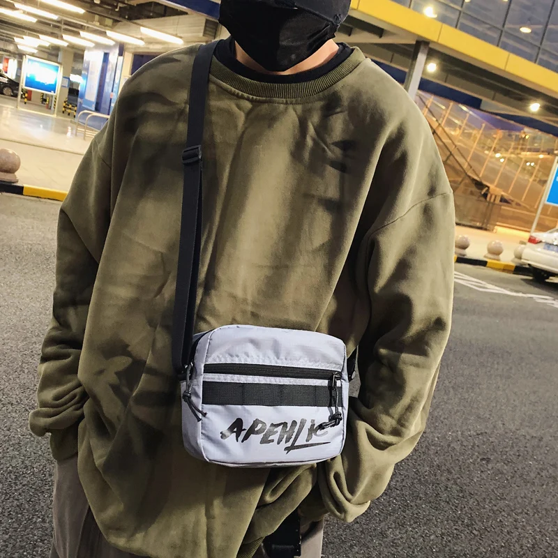 Original Design College Student Fashion Shoulder Bag Crossbody &amp Nylon Material Width 20cm Height 16cm Thickness 6cm | Багаж и сумки