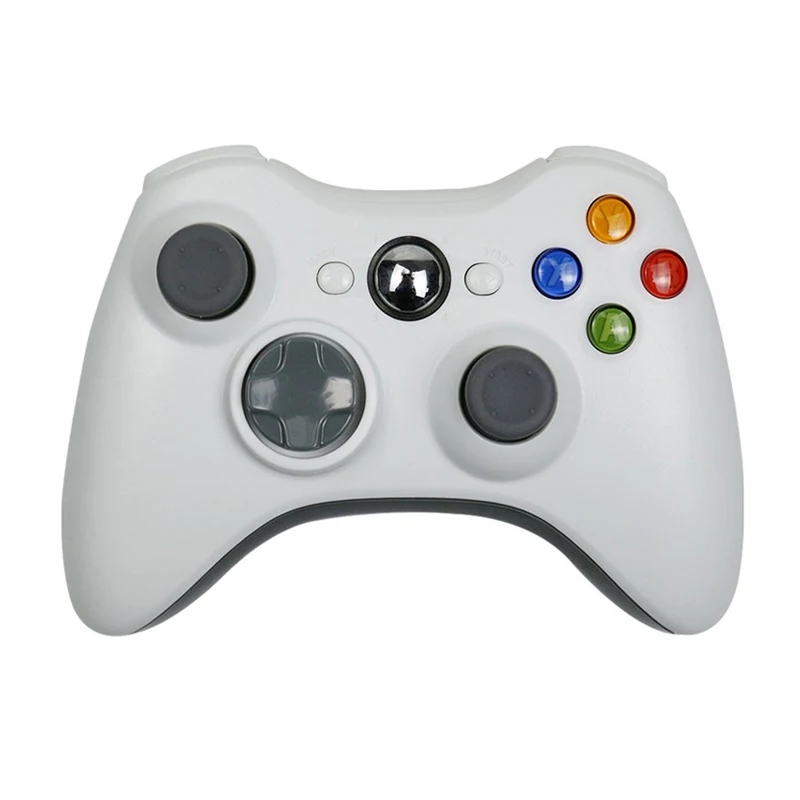 WHITE Беспроводной контроллер геймпад для Xbox 360 Джойстик контроллер мандо для Xbox360 тонкий контроллер компьютерный джойстик - Цвет: WHITE
