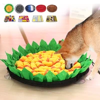 dog snuffle mat dog smell training blanket puzzle intelligence toys pet slowing feed mat dogs nose sniffing training blanket pad