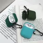 Мягкие силиконовые чехлы для Apple Airpods 12, защитный чехол для беспроводных наушников Apple Air Pods, сумки для зарядных устройств